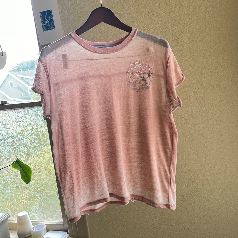 We The Free, extra small sheer pink top